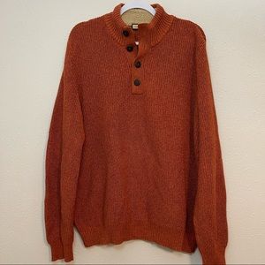 G.H. Bass & Co. - Burnt Orange Sweater, Size L